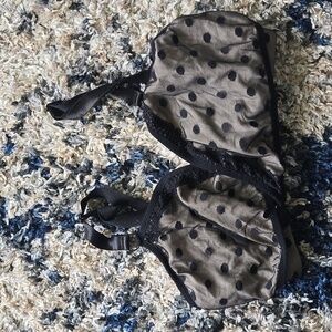 The Dairy Fairy Polka Dot Pump Free Nursing Bra Size Large